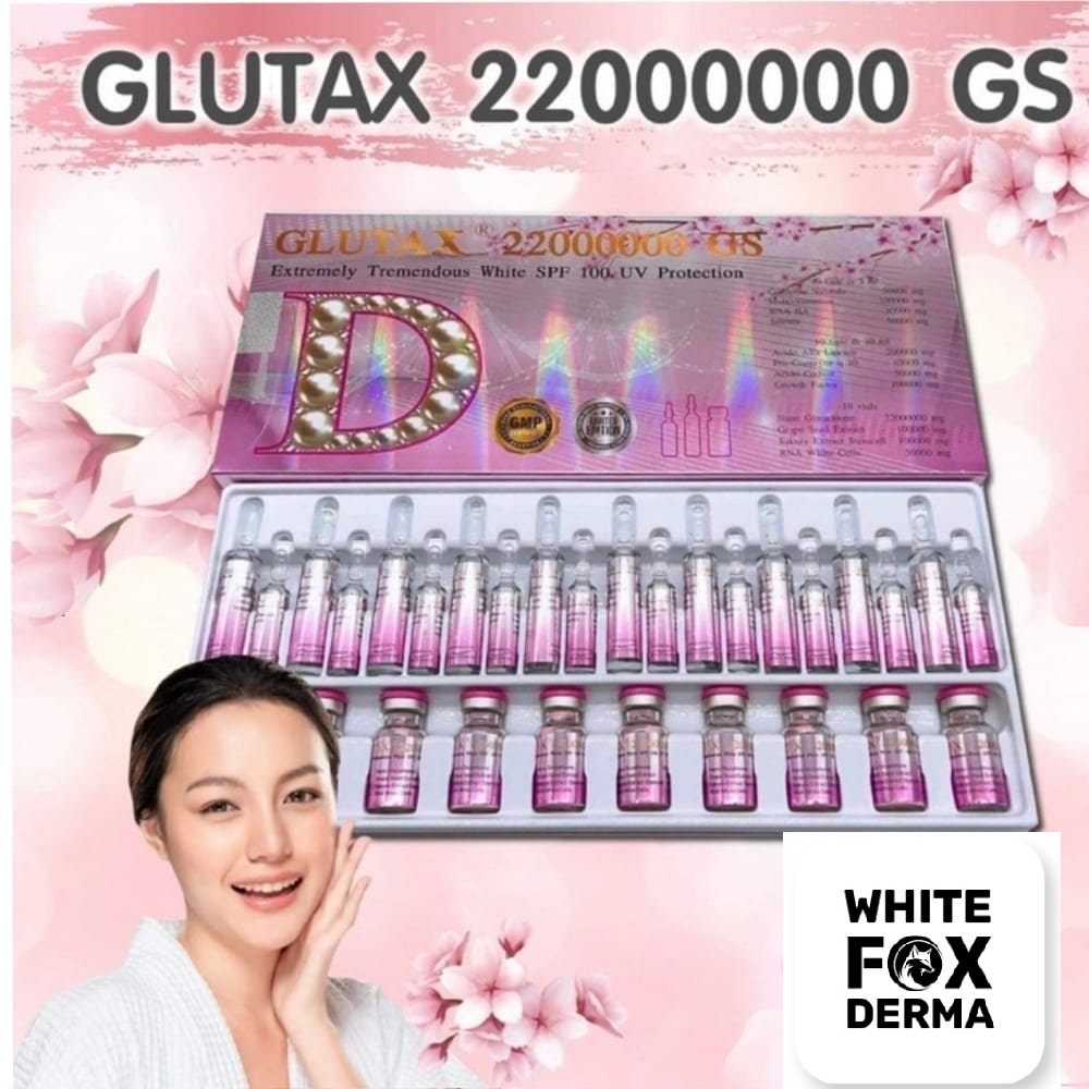 Glutax 22000000gs Extremely Tremendous White Glutathione Injection